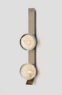 Fizi Double Ball Wall Sconce with kick