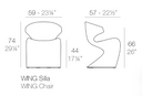 Wing chair - 展示價