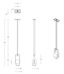 Cubo Swing Single Pendant