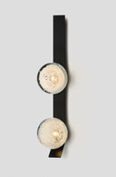Fizi Double Ball Wall Sconce with kick