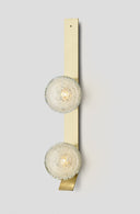 Fizi Double Ball Wall Sconce with kick