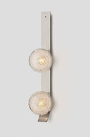 Fizi Double Ball Wall Sconce with kick