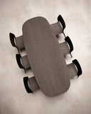 Petal Oval Table